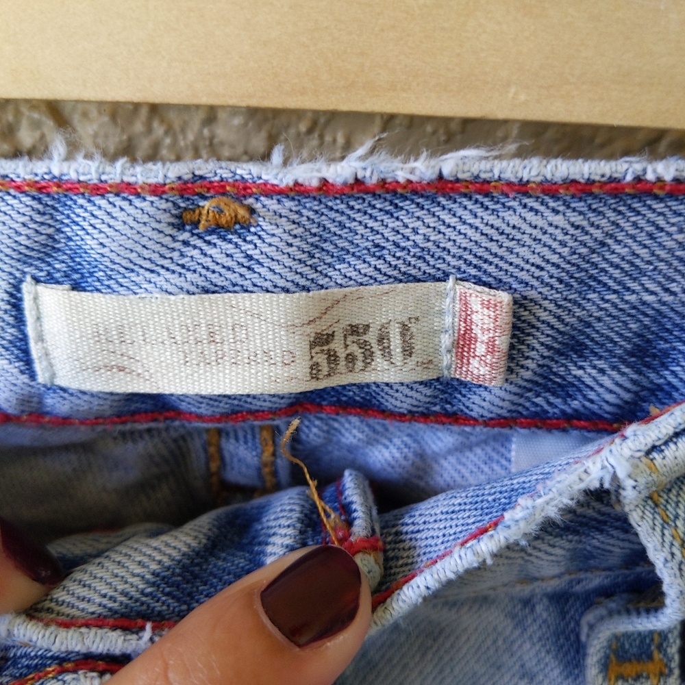 Vintage Levi‎ 550 relaxed tapered jeans - Picture 3 of 6